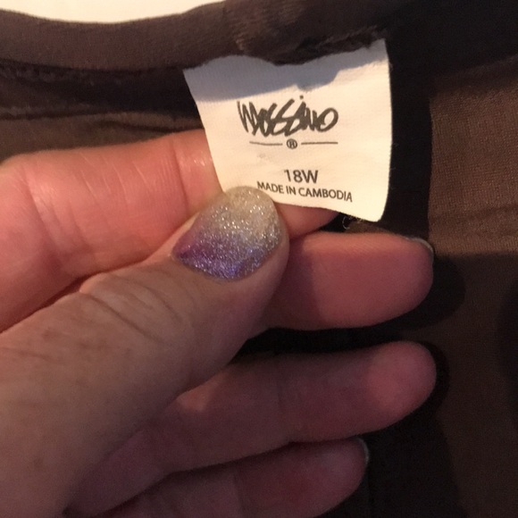 Wesson Swim Shorts. Chocolate Brown Size 18W - Picture 3 of 3